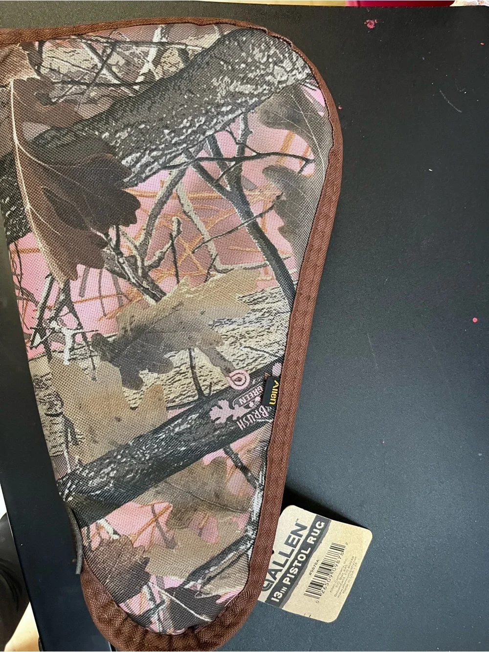 Pink Camo Pistol Rug - Men's Accessories